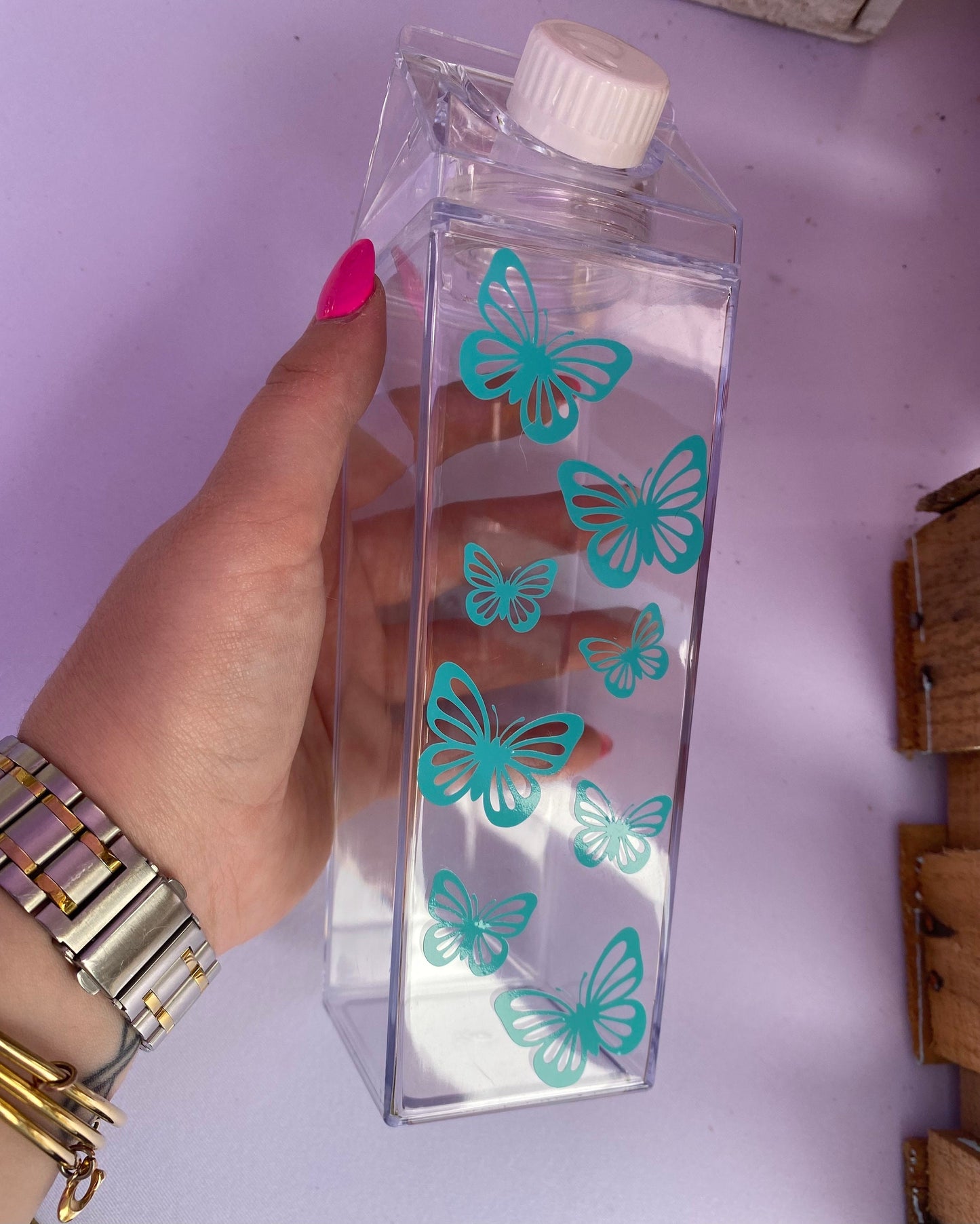 Butterfly Milk Carton