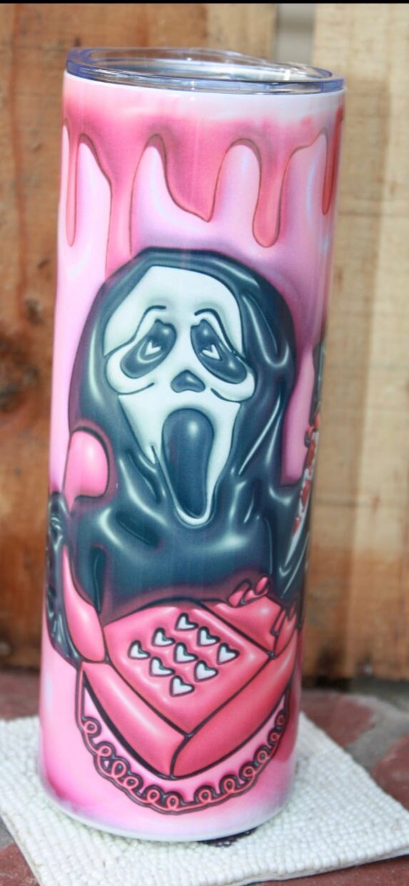 Ghost Face Tumbler