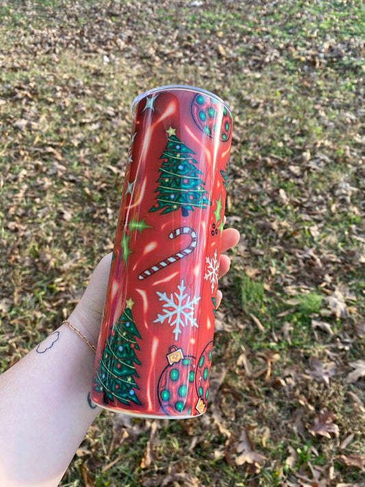 Christmas Graphic Tumbler