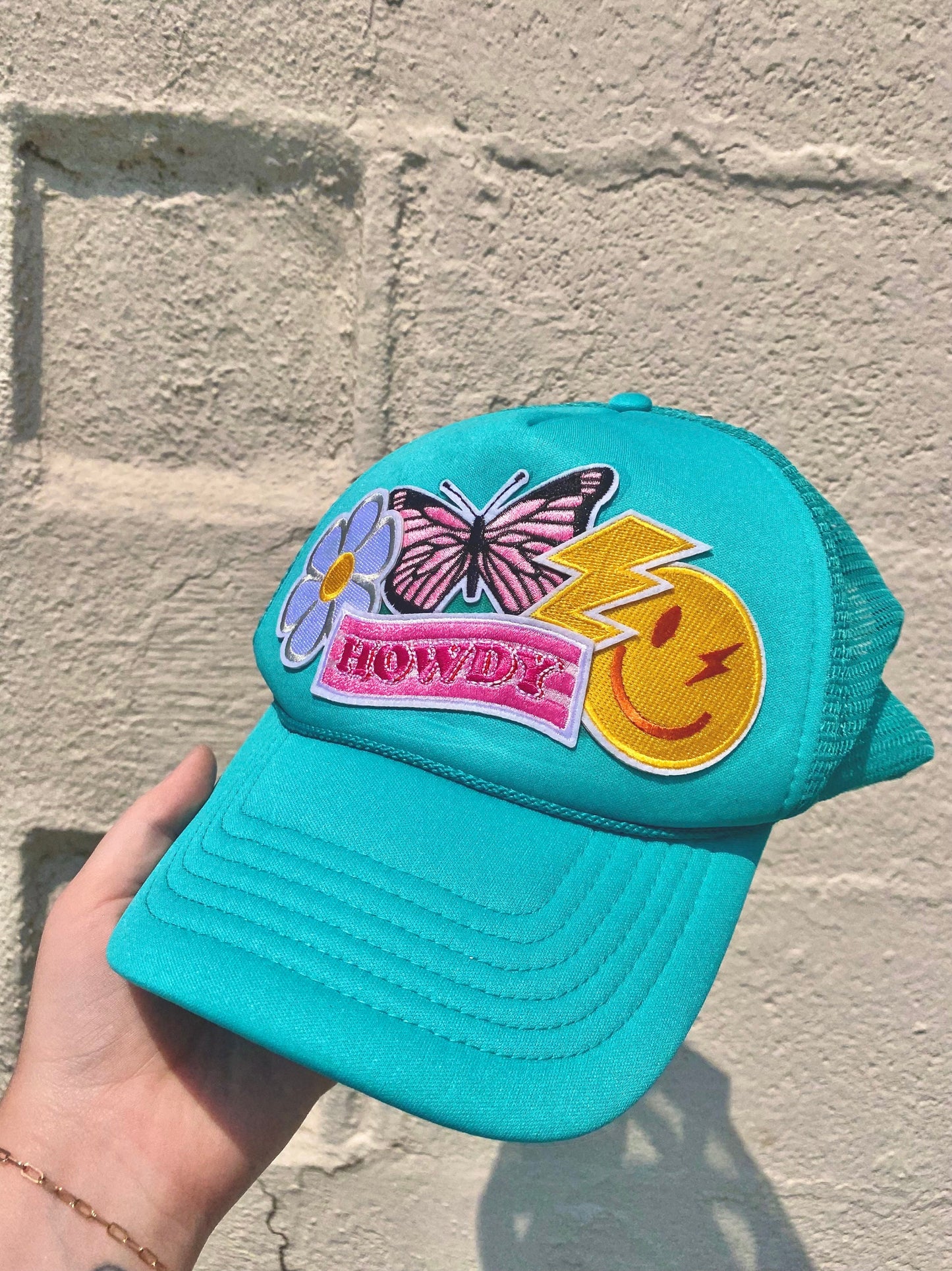 Preppy Patches Trucker Hat