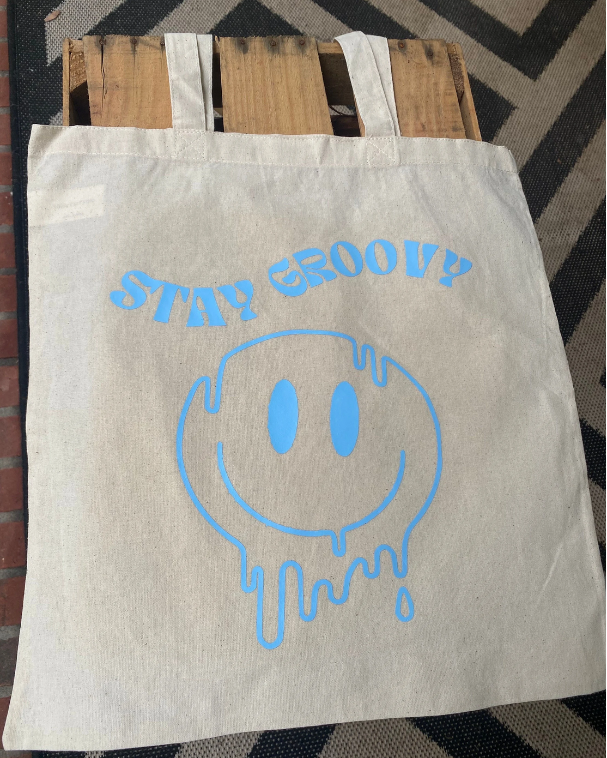 Stay Groovy Tote Bag